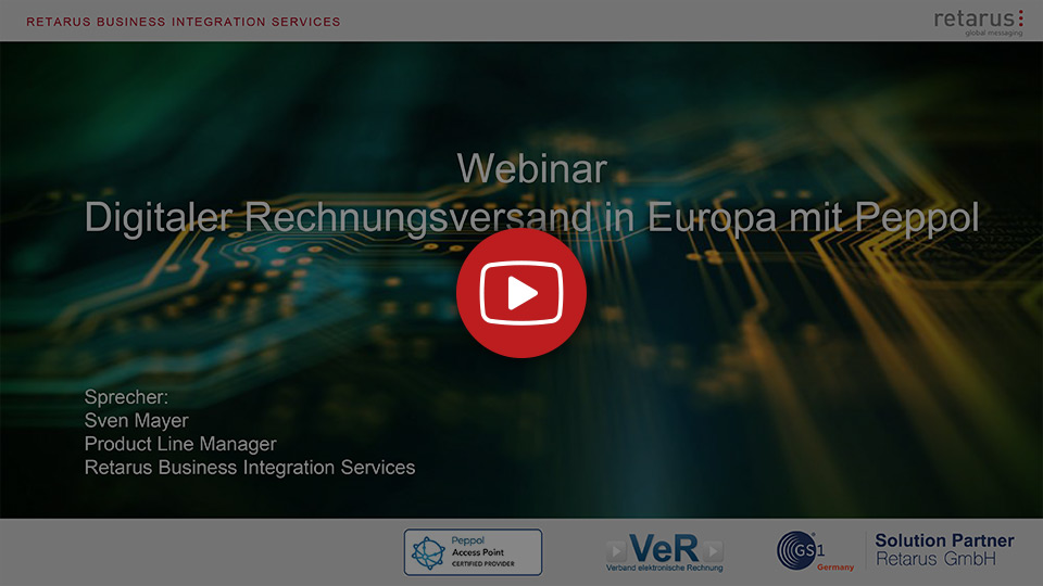 Webinar: Digitaler Rechnungsversand in Europa
