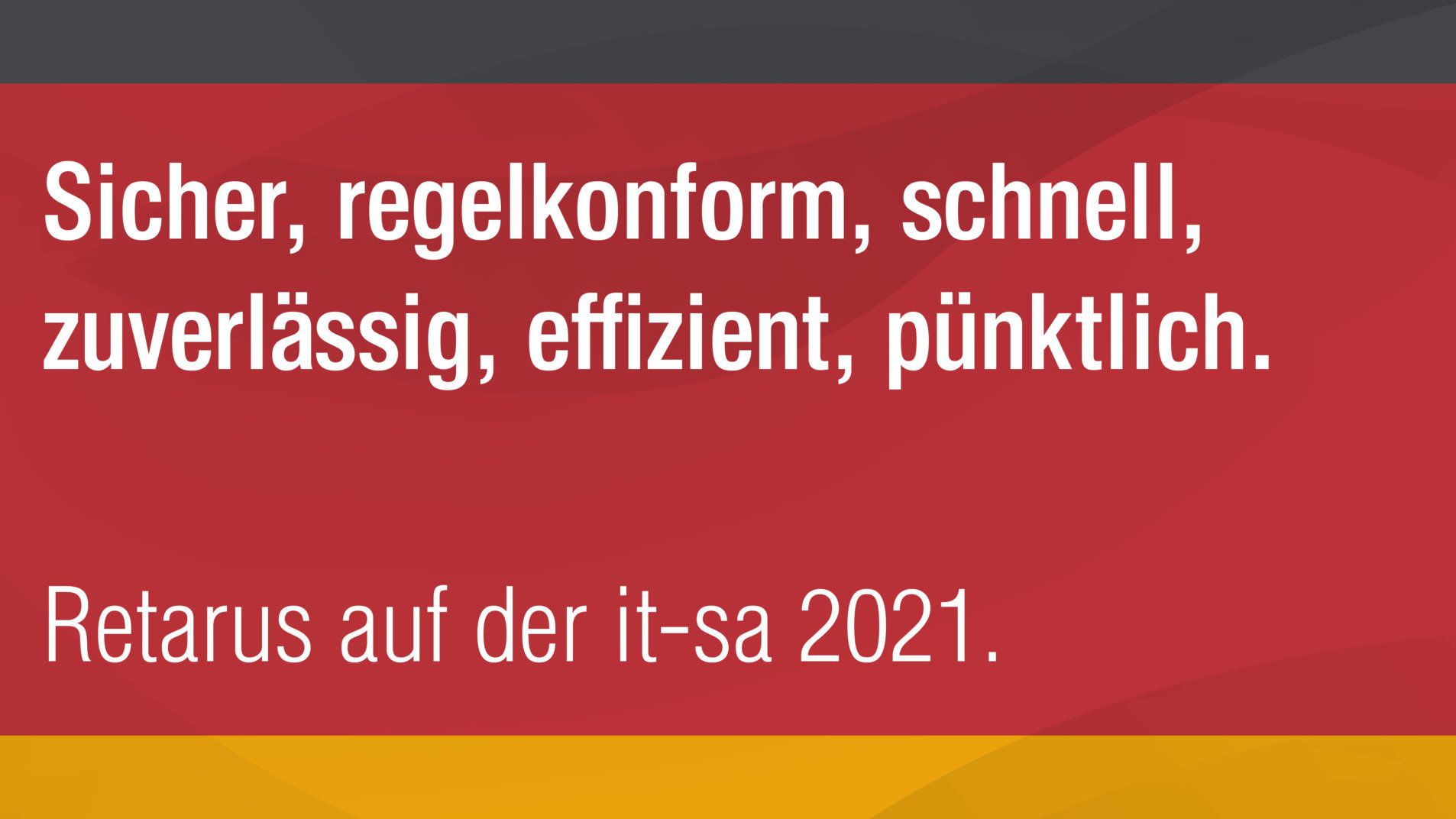 Treffen Sie Retarus auf der it-sa 2021
