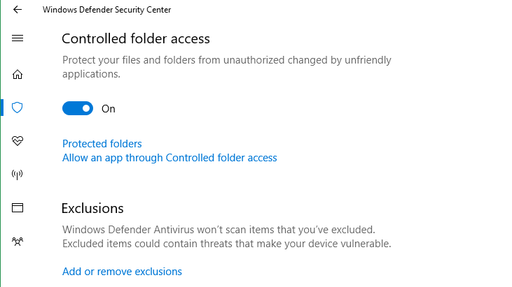 Windows 10 now provides better protection against ransomware