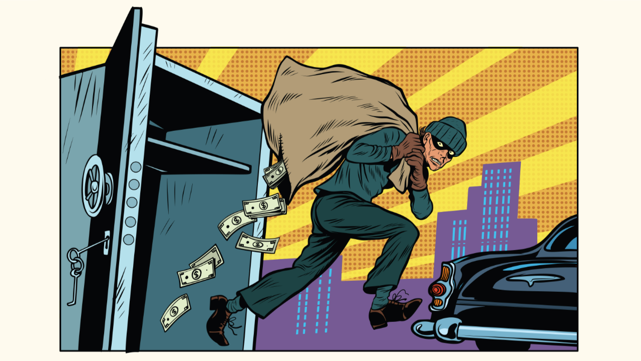 Modern bank robbers arrive by email