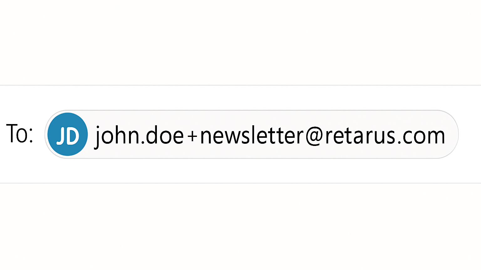 More structure for your email traffic: Retarus now also supports plus addressing