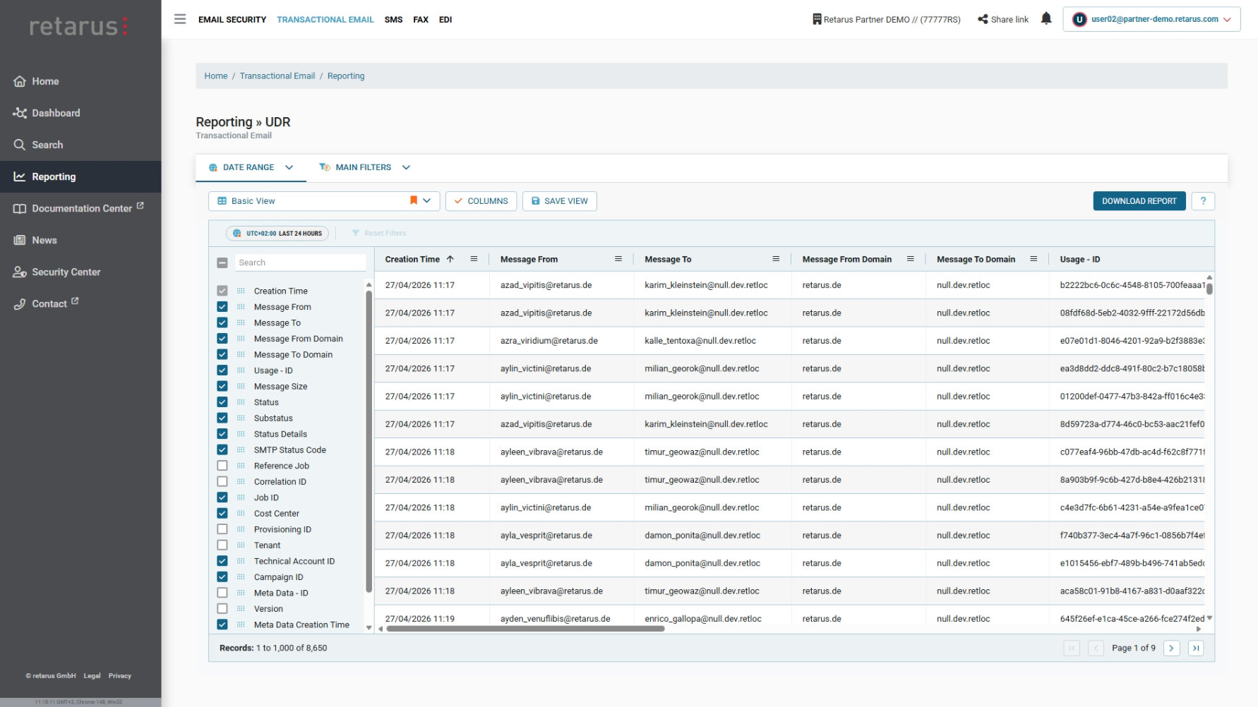 Smarter, Faster, More Powerful: A New Era of Reporting in Retarus Transactional Email