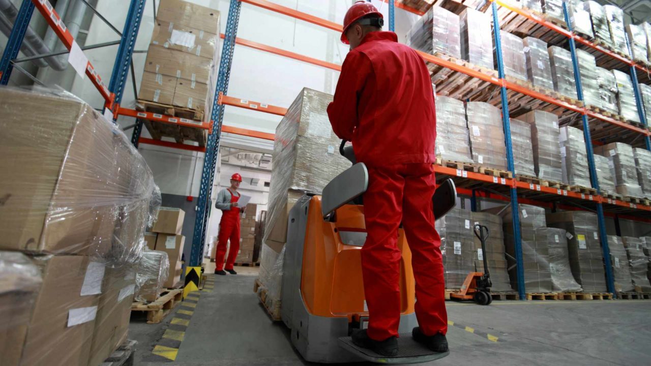 Logistik Lieferkette Supply Chain Lager