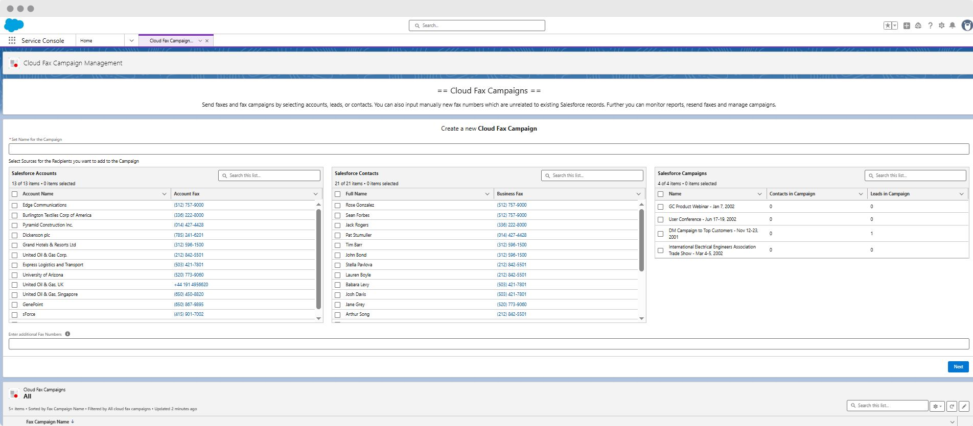 Présentation de l&rsquo;application Retarus Cloud Fax pour Salesforce