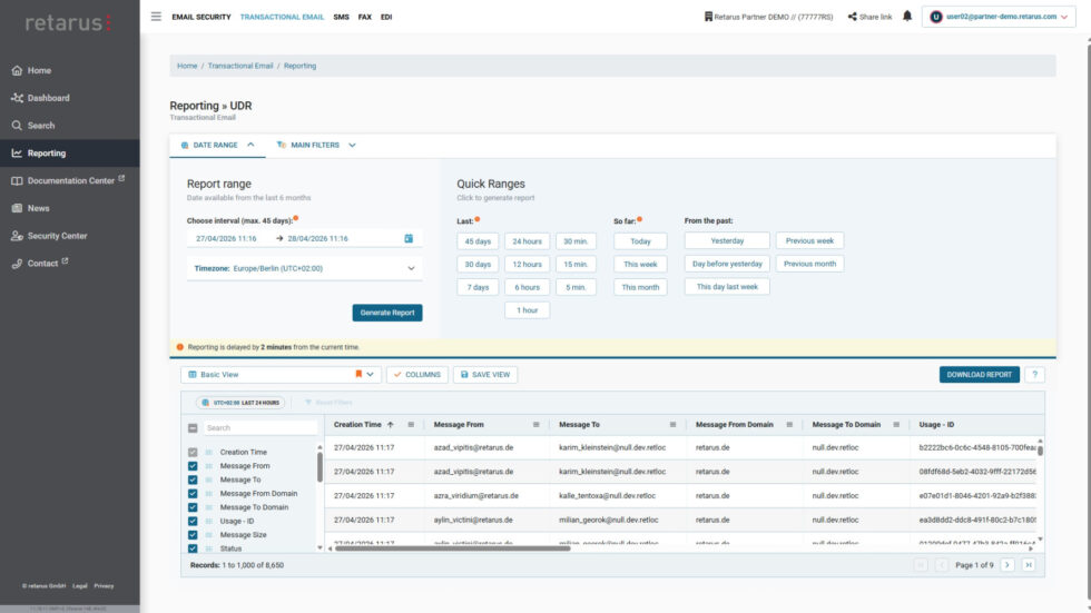 Retarus Smarter, Faster, More Powerful: A New Era of Reporting in Retarus ...