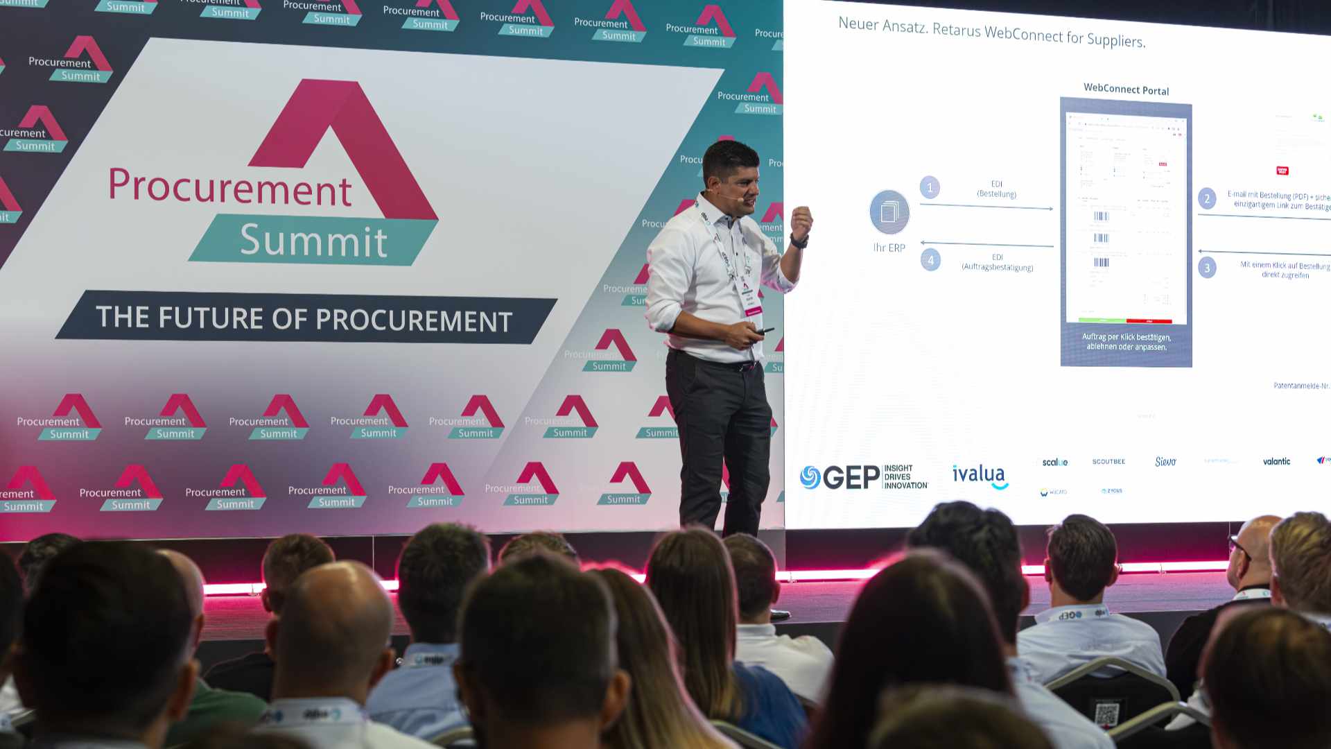 Automatice los procesos de compra con Retarus WebConnect for Suppliers