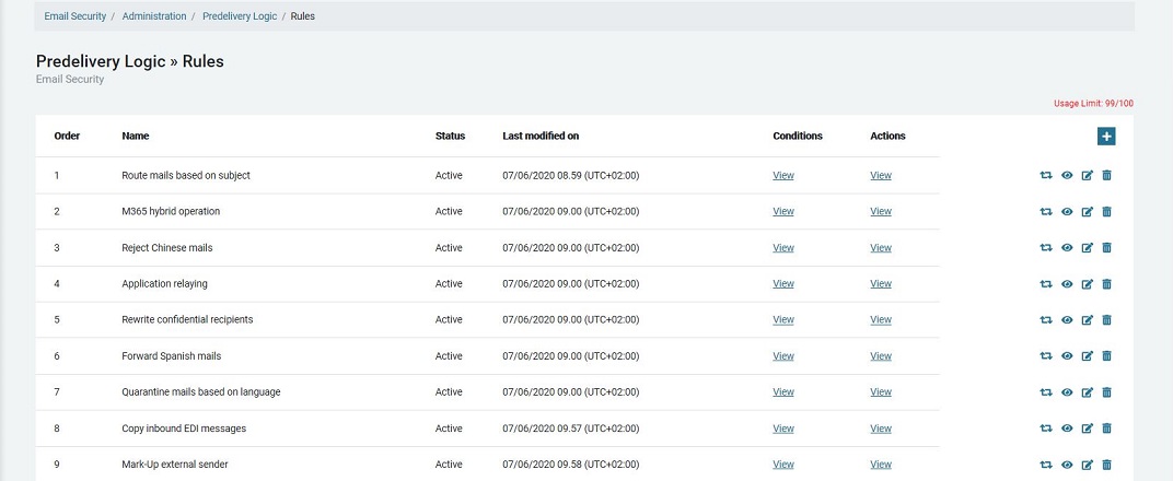 Avec Predelivery Logic, personnalisez vos flux de travail et vos règles de messagerie dans le cloud