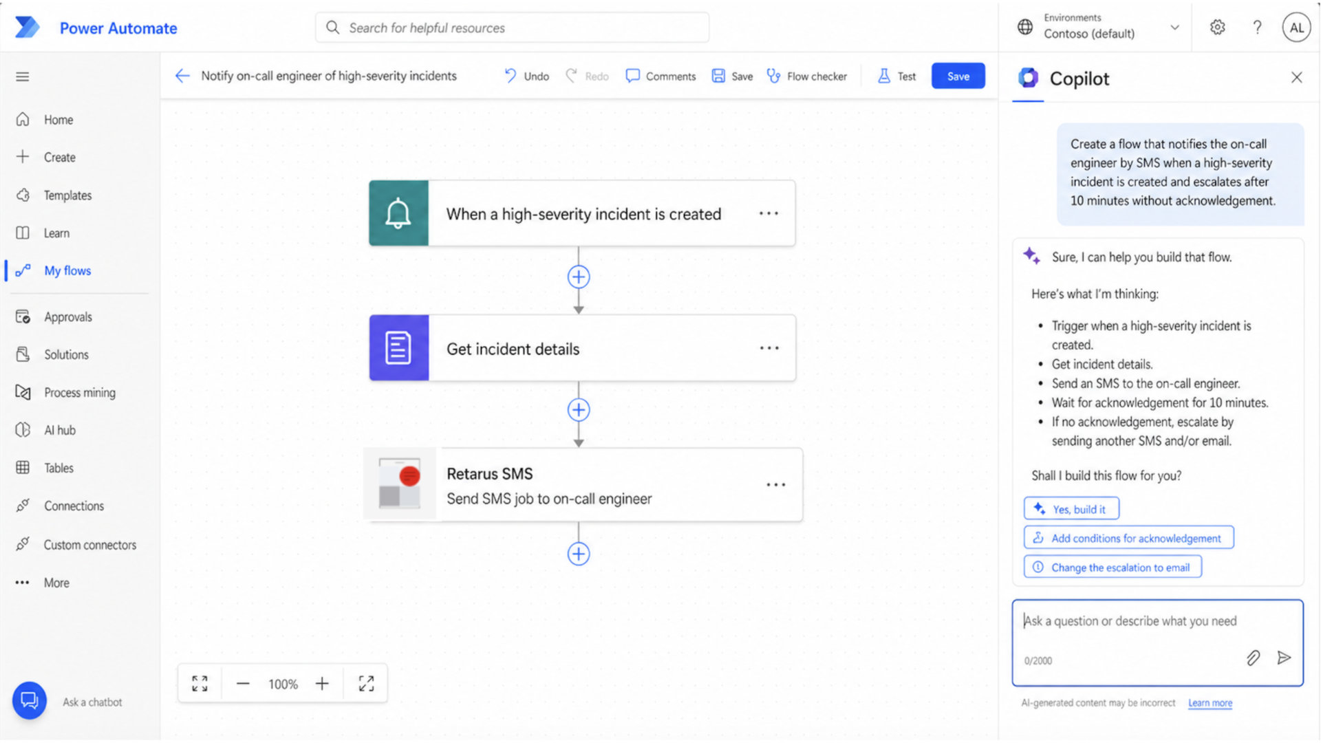 Retarus SMS Connector jetzt für Microsoft Power Platform, Logic Apps und Copilot Studio verfügbar