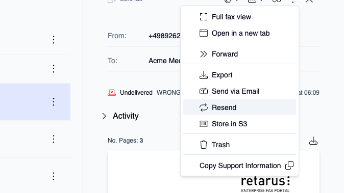 Neue Funktion: Delivery Assist für Retarus Cloud Fax
