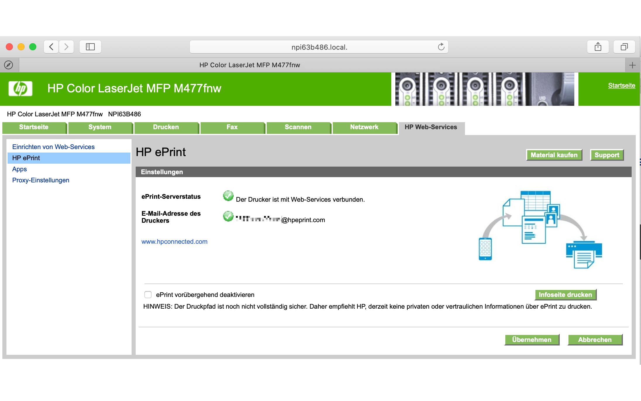 Dream Team: Retarus Fax2Mail und HP ePrint