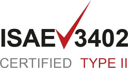 ISAE 3402 Vertified Type II ISAE 3402 Vertified Type II
