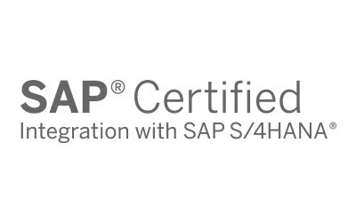 Logo SAP Certified - Integration with SAP S/4HANA