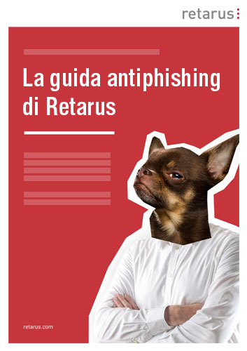 Copertina della guida antiphishing di Retarus