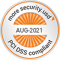 Logo PCI DSS compliant