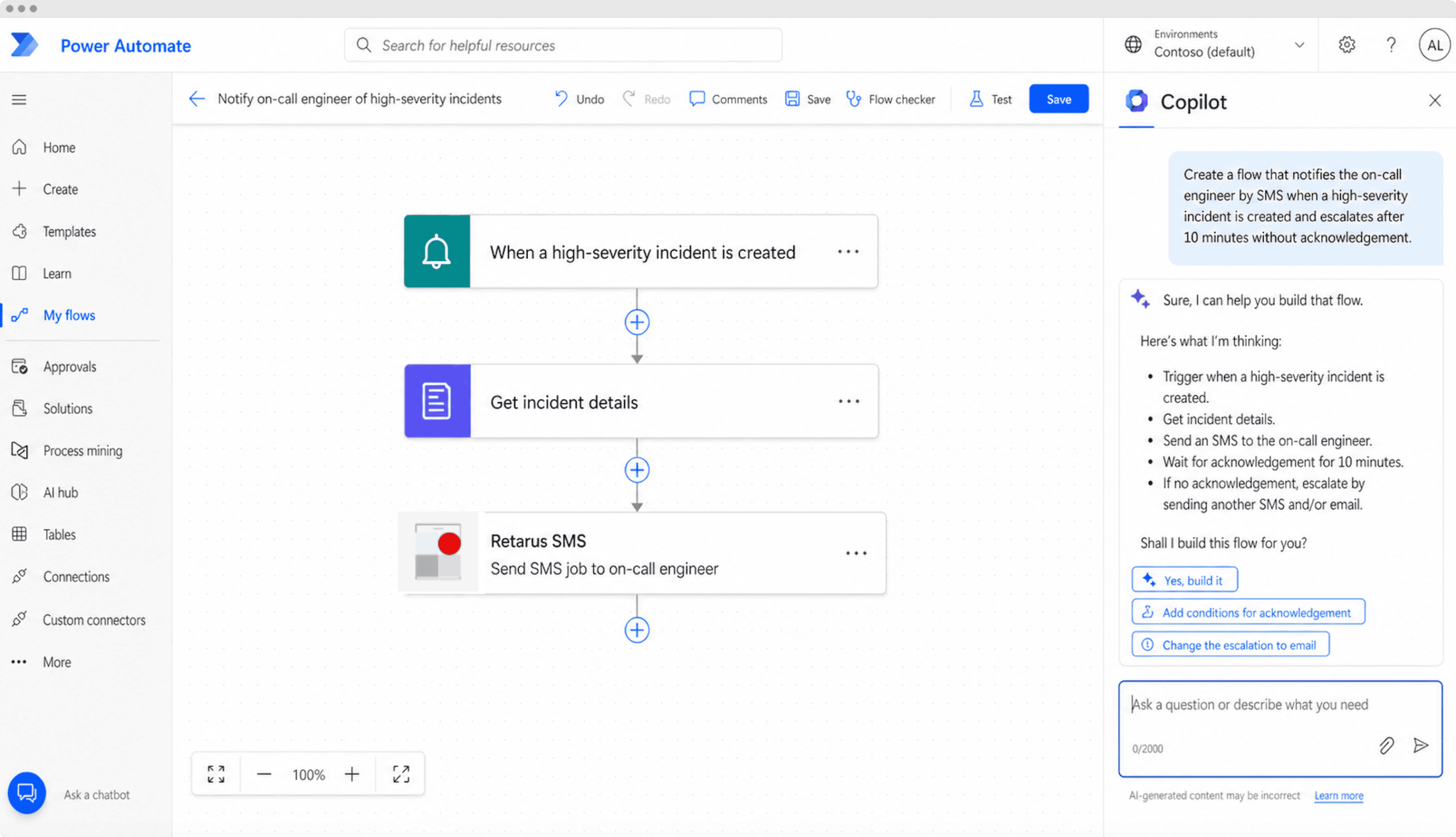 retarus-sms-power-automate