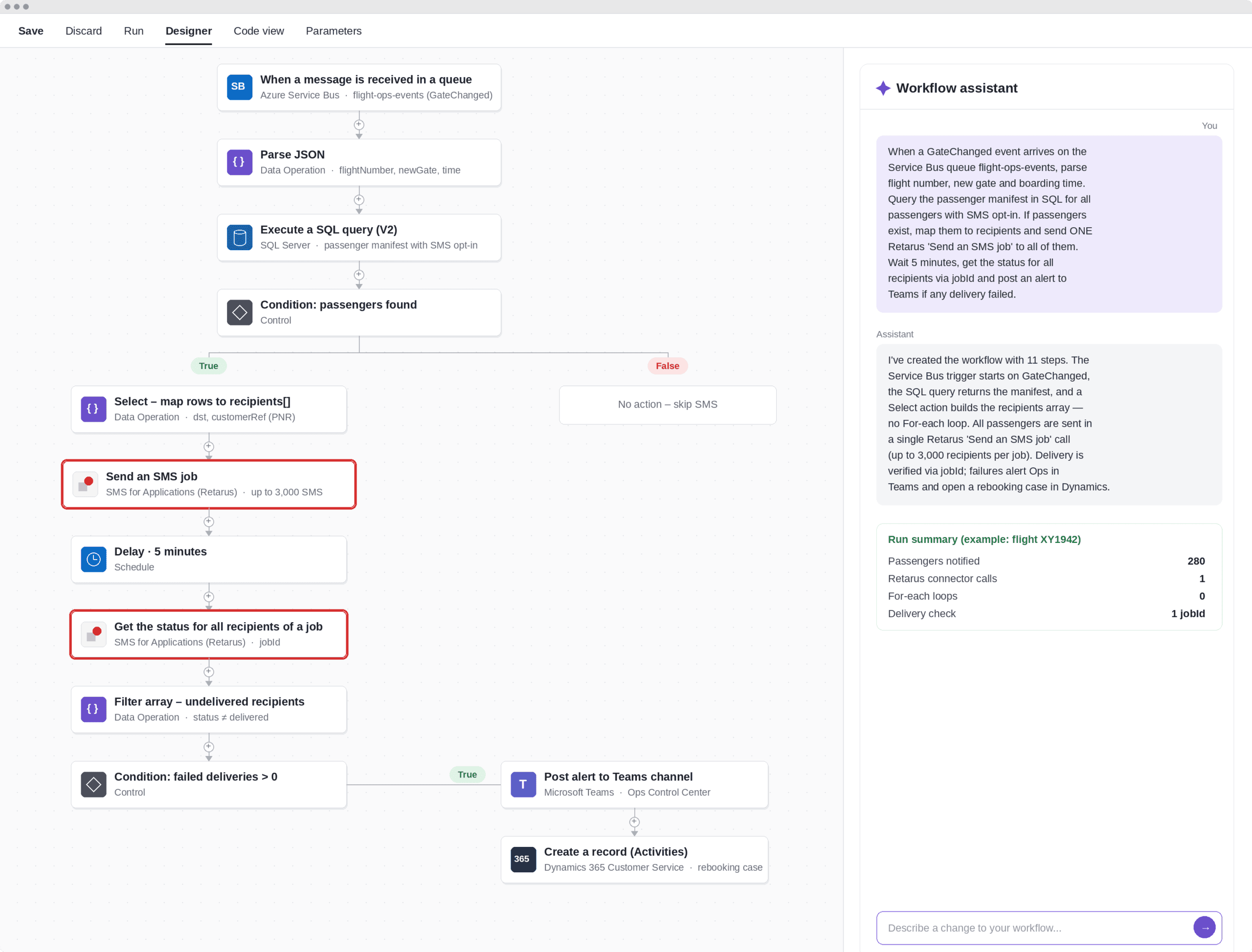retarus-sms-workflow-assistant